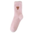 thumbnail image 5 of Calcetines gruesos y cálidos de invierno para mujer, con forro polar, hasta la pantorrilla, bonitos y gruesos, para dormir., 5 of 5