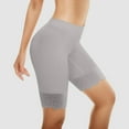 thumbnail image 2 of B91xZ Culotte Bikini en Coton pour Femmes, Confort Extensible, Gris m, 2 of 4