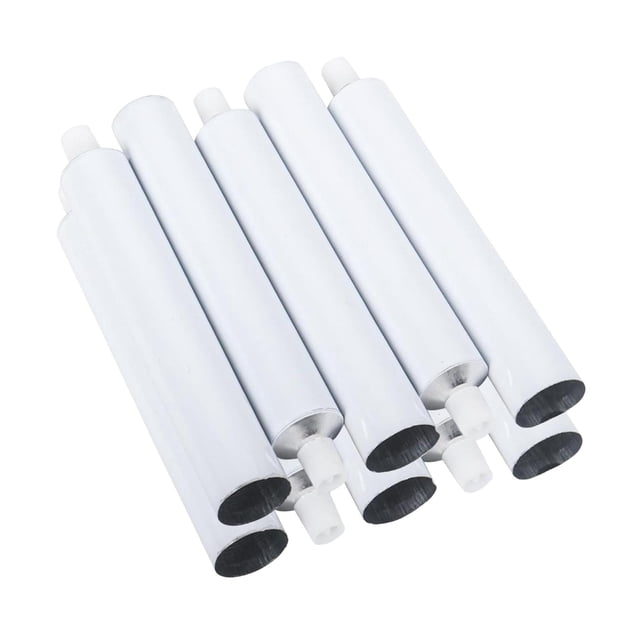 10 tubos de aluminio vacíos, tubo de 100 ml para pintura, betún para zapatos, tubos confiables de pasta dental para manualidades, cosméticos, salsas,