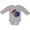 AC-Heather Grey, variant on Inktastic Taurus Constellation Zodiac Sign Illustration Boys or Girls Long Sleeve Baby Bodysuit