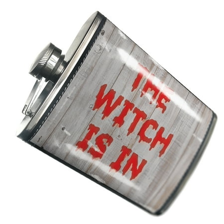 

NEONBLOND Flask The Witch Is In Halloween Bloody Wall