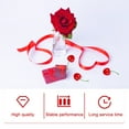 thumbnail image 5 of 50 Pcs Simulated Cherries Decor Crafts Fake Cherry Fruit Piece Pieces Red Foam, 5 of 6