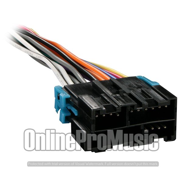 Metra 701858 Radio Wiring Harness For GM 8805 Harness