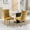 Gold, variant on BSHTI 37.5" Velvet Upholstered Dining Room Chairs Set of 2, Modern Tufted Parson Chairs with Nailhead Trim, Foam Padded Seat for Dining Room/Kitchen(Beige)