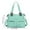 Mint Green, variant on Neoyler Large Capacity Multi Pocket Nylon Shoulder Bag Suit for Travel Work School Adjustable Detachable Strap Suit Laptops up to 14 Inches Water Repellent Long Lasting Vintage Nylon