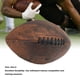 thumbnail image 3 of Bola de Rugby, Abrenamiento Seguro Duradero de Fútbol Diseño Vintage Pu Tamamo 9 Para El Campo de Juego, 3 of 7