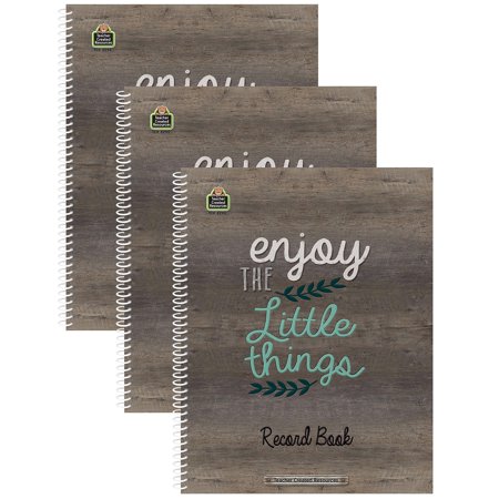 Teacher Created Resources Home Sweet Classroom Record Book, Pack of 3