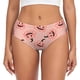 thumbnail image 1 of Fotbe Smiling Pink Pumpkins Calzones Estampados para Mujer – Ropa Interior de Algodón, Cómoda, Suave y Elástica-Large, 1 of 6