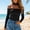 Black off shoulder long sleeve top a1, variant on thefmos Women's Solid Off Shoulder Long Sleeve Tops Fall Winter Casual Basic Pullover Slim Fit Comfy Tshirt Tee Daily Wear Layering Clothes, Light Blue S