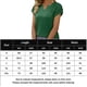 thumbnail image 2 of Camisetas De Mujer Blusa femenina de verano Streetwear Camisetas casuales para deportes al aire libre (Verde M) Ygjytge para Mujer Verde T S, 2 of 7