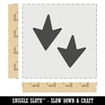 thumbnail image 2 of Duck Goose Footprint Track DIY Cookie Wall Craft Stencil - 4.5 Inch, 2 of 5