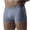 Dark Gray, variant on Men's Seamless Summer Boxer Briefs, Breathable Lightweight Stretch Smooth Low Rise Moisture Wicking Underwear