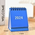 2024 Stand Up Calendar Schedule Desk Calendar Table Top Calendar Standing Flip Desk Calendar