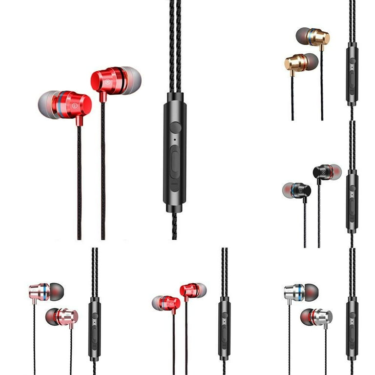 Stereo Headphones For USB C Type C Earphone With Mic new Top N5A8 Walmart