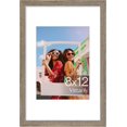 thumbnail image 1 of Vittanly 8x12 Picture Frame, Premium Material with Shatter Resistant Plexiglass, Display Pictures 6x8 with Mat or 8x12 without Mat, Photo Frame for Wall or Table Top Display, Grayish Brown, 1 Pack, 1 of 1