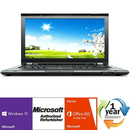 REFURBISHED Lenovo ThinkPad T430 i5 2.6GHz 8GB 320GB DRW Windows 10 Pro 64 Laptop