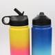 thumbnail image 5 of Botella de agua con boca ancha, botella de agua deportiva aislada sin BPA, tapa de paja, cubierta de plástico para sorber, 5 of 7