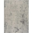 thumbnail image 4 of Hauteloom Tigris Collection ANI Transitional Modern Farmhouse Hallway, Entryway, Kitchen Runner Rug - Long Carpet - Contemporary Distressed - Boho Abstract - Ivory, Beige, Gray - 2'7" x 10', 4 of 10