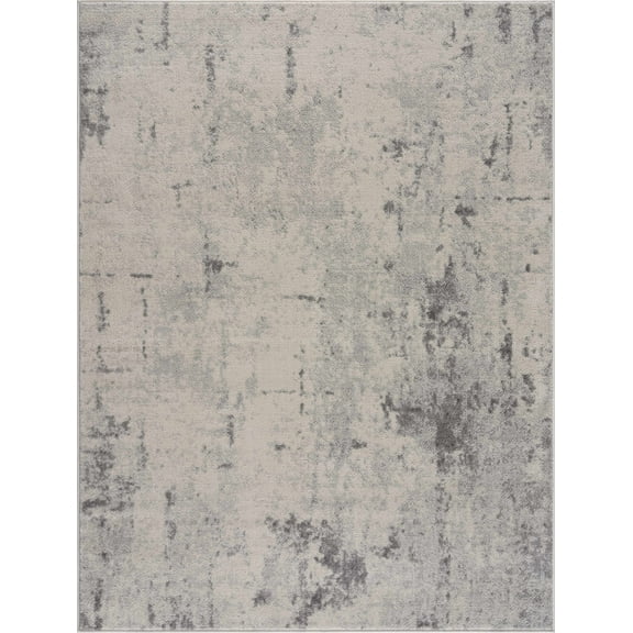 BoutiqueRugs Tigris Contemporary Area Rug - Gray, Ivory - 2' x 3'