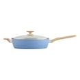thumbnail image 6 of GoodCook Healthy Ceramic Titanium-infused Jumbo Cooker w/ Lid, 11 Inch, Light Blue, 6 of 11