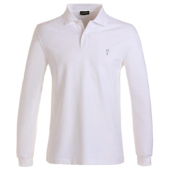 Golfino Sun Protection Long Sleeve Polo, Men's UV Protection