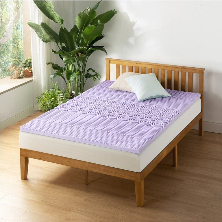Best Price Mattress 3 Inch Egg Crate Memory Foam Mattress Topper with  Soothing L