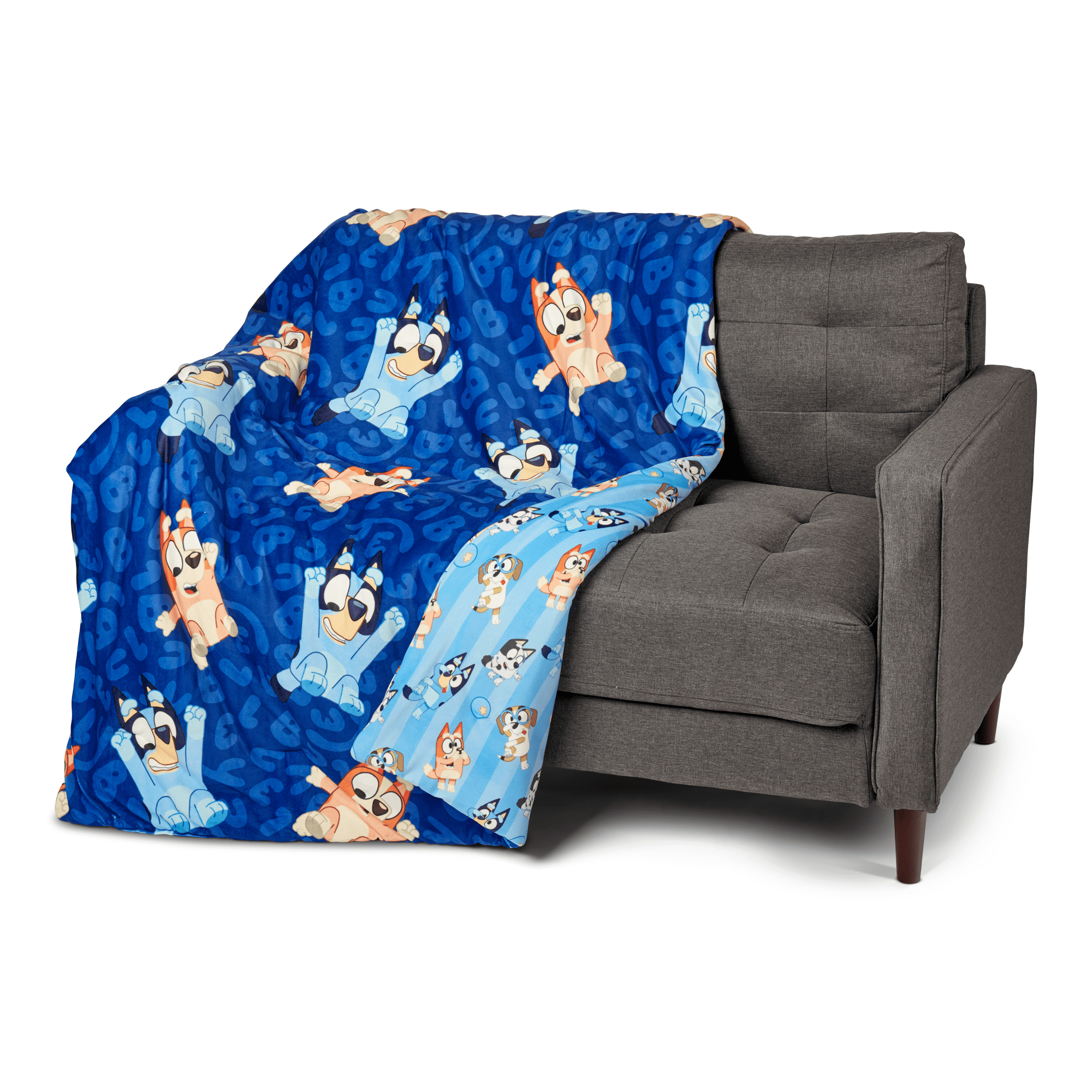 Bluey Kids Squishy Cloud Throw, 46 x 60 inches