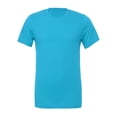 thumbnail image 1 of Bella Canvas Men`s 3001c, XS, Aqua, 1 of 3
