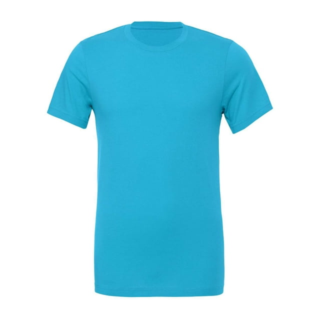 Bella Canvas Men`s 3001c, XS, Aqua