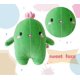 thumbnail image 4 of Cuddly Cactus Stuffed Plant Animal with Smile Face and Pink Antenna Honey Cacti Plush Soft Toy Pretty Sweet Mascot Gifts for Kids Girls and Boys Prese, 4 of 4