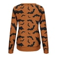 thumbnail image 4 of Enjoytime Women's Halloween Sweatshirts Trendy Printed Long Sleeve Pullover Tops Gothic Fall Plus Size Clothes 2025, 4 of 5