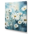 thumbnail image 2 of Designart "Elegance In The White Daisy Meadow II" Daisies Canvas Prints, 2 of 7