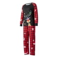 thumbnail image 5 of Meihuid Christmas Pajamas Family Matching Sets Christmas Sleepwear Parent-Child Pjs Outfit for Christmas Holiday Xmas Party, 5 of 10