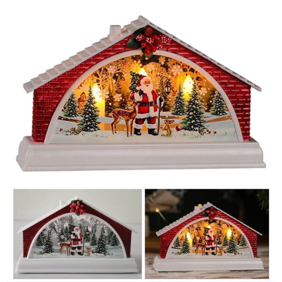 Christmas Candle Tea Light Home Decoration for Night Light Holidays Celerate Xmas Santa Claus