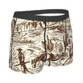 thumbnail image 3 of Junzan Western Desert Cowboys2 Mens Underwear Boxer Briefs For Men’s - Medium, 3 of 9