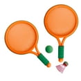 thumbnail image 2 of SPRING PARK Outdoor Tennis Badminton Playing Training Rackets with Ball Parent Child Interactive Sport Toy for Children, 2 of 6
