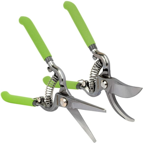 Garden Master Pruning Shears Duo with Steel Blades