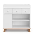 thumbnail image 4 of Stork Craft USA Engineered Wood Nursery Changing Table Dresser - Driftwood/White, 4 of 9