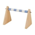 thumbnail image 4 of Tabletop Bird Perch Desktop Bird Stand Grinding Claw Bird Training Stand Bird Play Stand for Macaw Finch Cockatoo Lovebird Gym Accessories Blue White 20mm, 4 of 10
