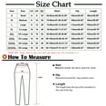 thumbnail image 3 of ICHUANYI Clearance Women Printing Cotton Linen Ankle-Length Pants Pokets Casual Elastic Trousers Long Pants(Hot Pink, S) ICHUANYI WER2023080805677, 3 of 7