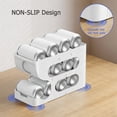 thumbnail image 4 of FIFO Soda Can Organizer for Pantry/Fridge, Automatic Rolling Pop Can Dispenser/Storage/Holder/Container for Refrigerator or Shelf, Space-Saving Drink Organizer for 24 Standard Cans, 4 of 4