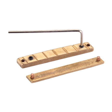 1 Set of 50mm Brass Guitar Nut with Wrench Guitar Parts Replacement