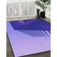thumbnail image 2 of Ahgly Company Indoor Rectangle Patterned Purple Mimosa Purple Area Rugs, 8' x 12', 2 of 6
