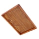 thumbnail image 5 of Bandeja rectangular de madera para servir té, plato para mesa, plato para guardar aperitivos y alimentos para hoteles y hogares (30 x 20 cm), 5 of 15