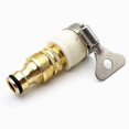 thumbnail image 1 of LLC 2-Pack Universal 2-in-1 Female Slotted Adapter for Bath Faucet to Garden Hose, 1/2 Inch and 3/4 Inch, 1 of 3