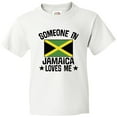thumbnail image 3 of Inktastic Jamaican Vacation Someone in Jamaica Loves Me Youth T-Shirt, 3 of 5