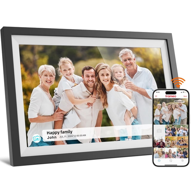 Marco digital para fotos NETTIPS 10,1" IPS táctil 16 GB WiFi