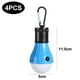 thumbnail image 2 of Lámpara de tienda Luz LED portátil para tienda de campaña 4 paquetes de luces de emergencia para huracanes con gancho de clip, 2 of 5