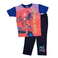 thumbnail image 1 of Pijama Marvel Talla 4 Manga Corta con Estampado Spiderman Azul, 1 of 3