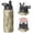 Black-3, variant on 18oz Insulated Water Bottle with Straw & Cleaning Brush, Wide Mouth Stainless Steel Flask, Camo Print